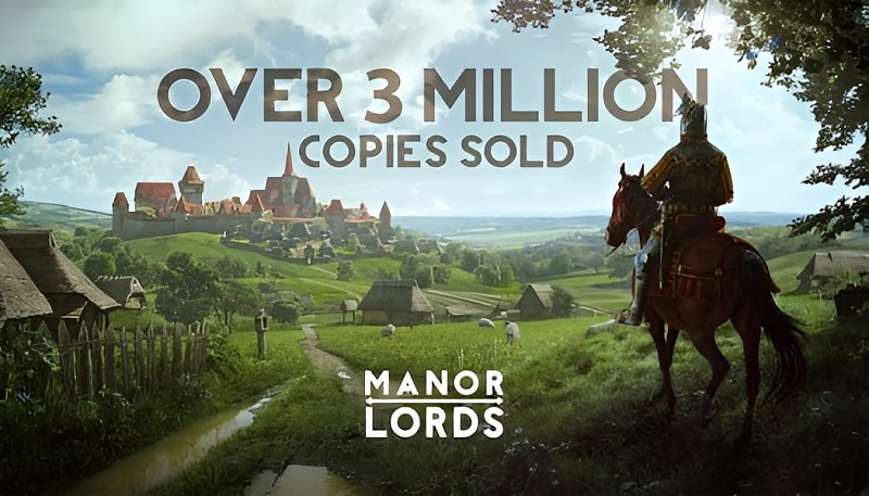 Продажи градостроительной стратегии Manor Lords превысили 3 млн копий