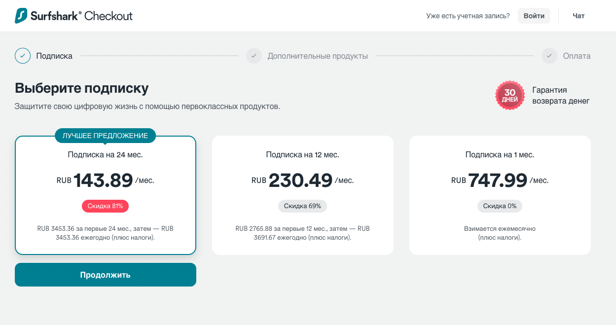 Как оплатить VPN в России картой русского банка