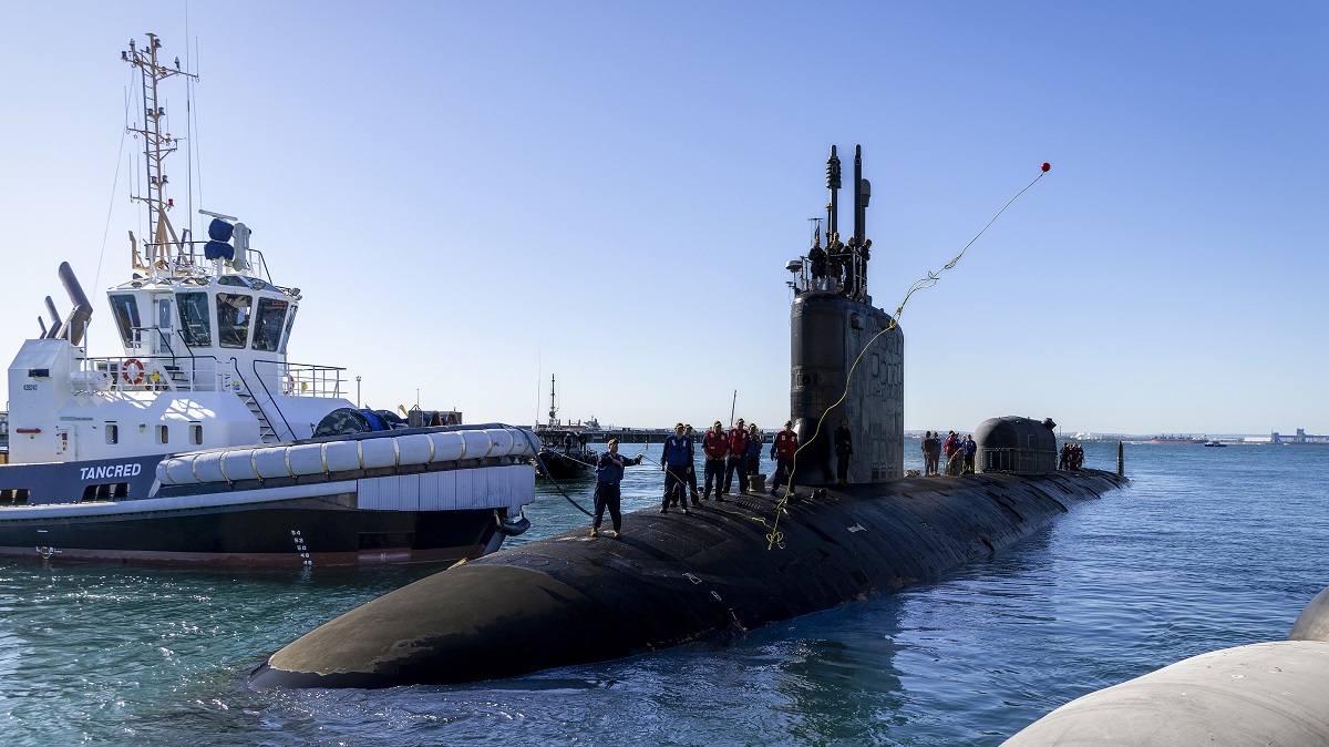 США отправили в Австралию атомную субмарину USS North Carolina класса Virginia с крылатыми ракетами BGM-109 Tomahawk