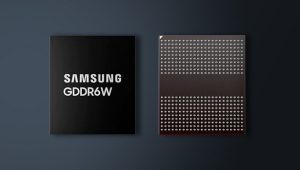 Samsung разработала графическую память GDDR6W. Удвоенная ёмкость и производительность в сравнении с GDDR6