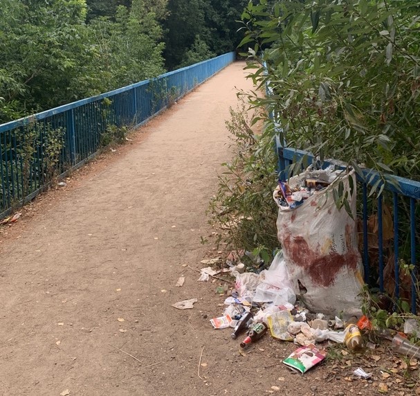 Чёртова куча на Чёртовом мосту. Смоляне опять жалуются на мусор