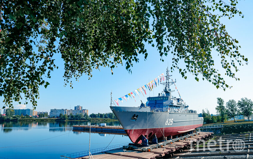 В Петербурге спустили на воду новый корабль противоминной обороны Афанасий Иванников